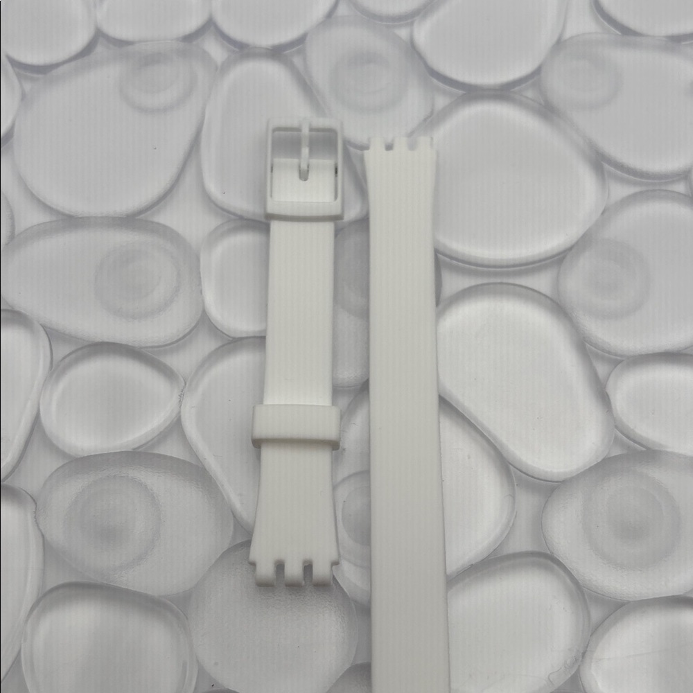 White Watch Strap - Lady wrap model size - 12mm (Strap only) - Picture 2 of 2